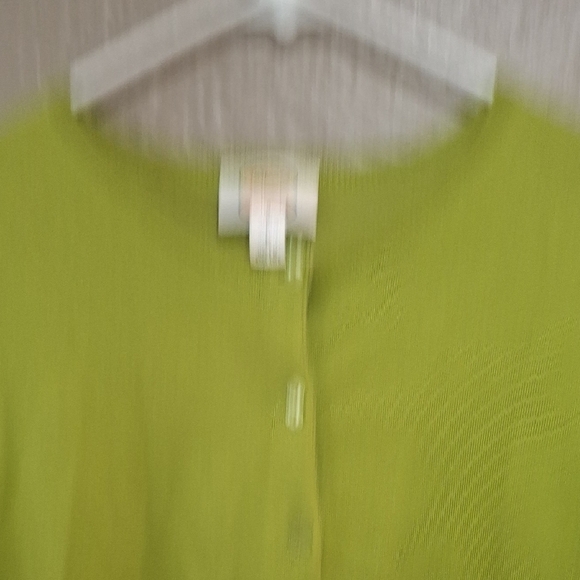 Talbots Wome's Green Button-Up Cardigan Size S - Picture 3 of 9